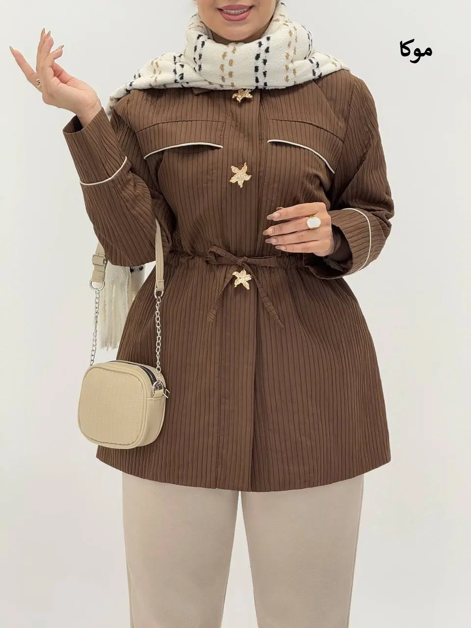 3590-بارونی آستردار راشا